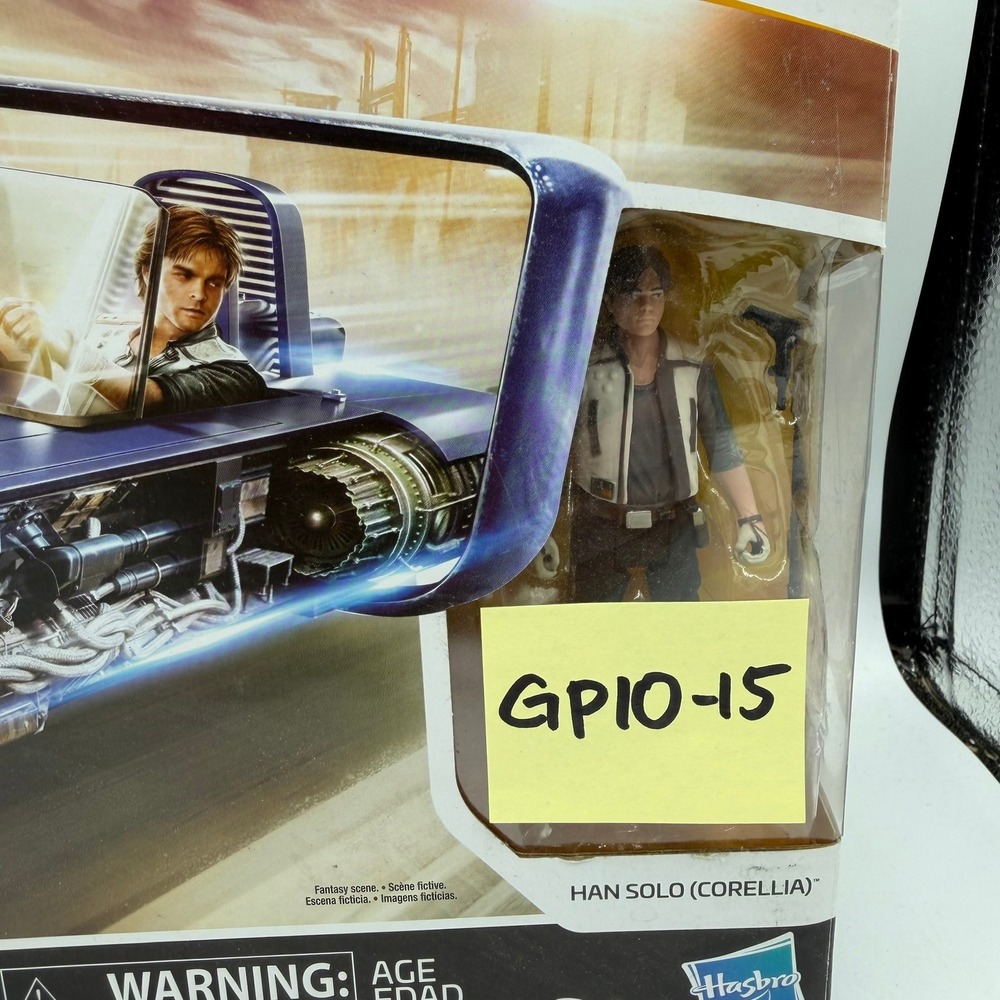 Star Wars Force Link 2.0 Han Solo Landspeeder Vehicle & Corellia Figure E1263 - Picture 12 of 12